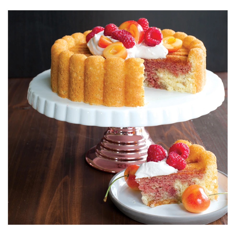 Форма для выпечки Nordic Ware Шарлотка 1,4 л, d20,5 см, литой алюминий, золотая