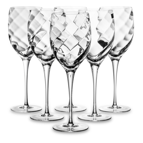 Набор бокалов для красного вина Krosno Романтика 320 мл, 6 шт