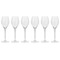 Набор бокалов для игристого вина Krosno Гармония Просекко 280 мл, 6 шт
