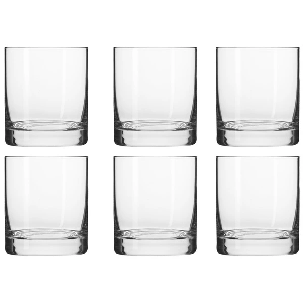 Набор стаканов для виски Krosno Базовая линия 250мл, 6 шт