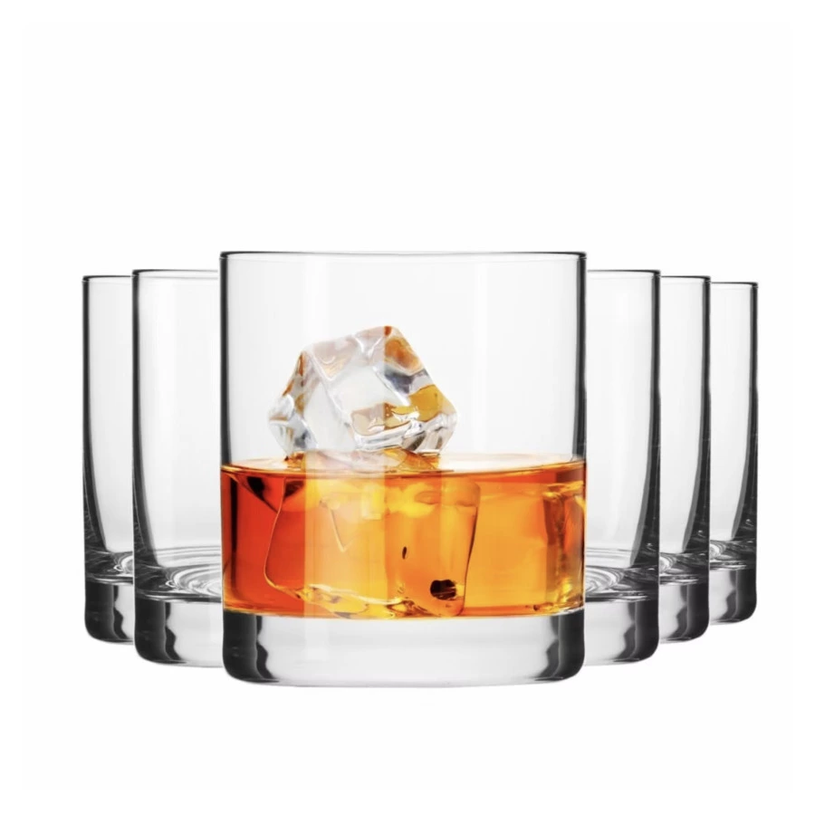 Набор стаканов для виски Krosno Базовая линия 250мл, 6 шт