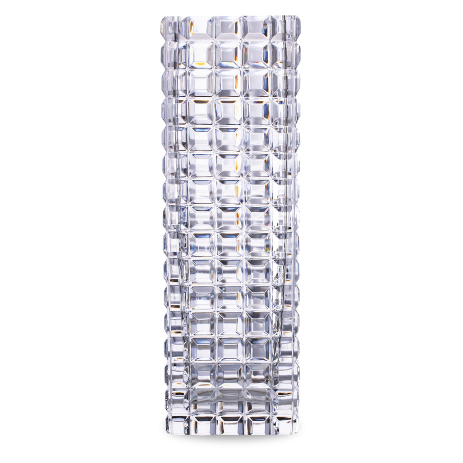 Ваза для цветов Avdeev Crystal Нью-Йорк 17,4 см, хрусталь ваза для цветов avdeev crystal фантазия хрусталь