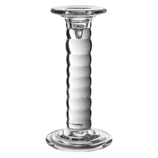 Подсвечник стеклянный Rasteli Лавина 19 см