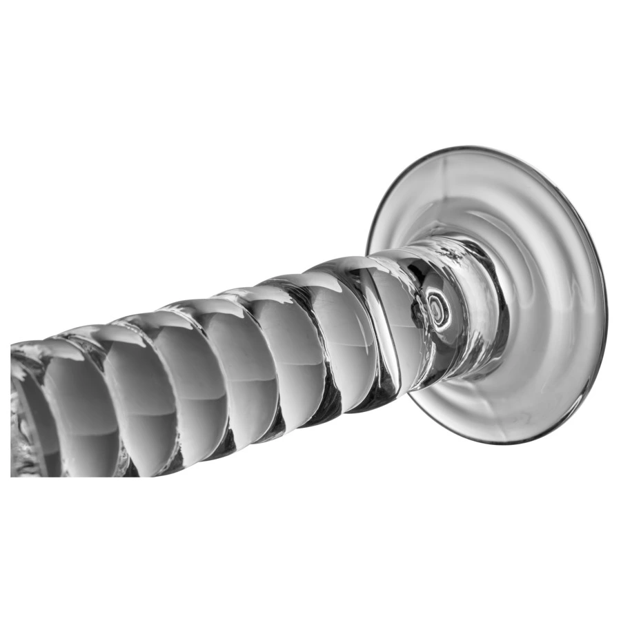 Подсвечник стеклянный Rasteli Лавина 19 см