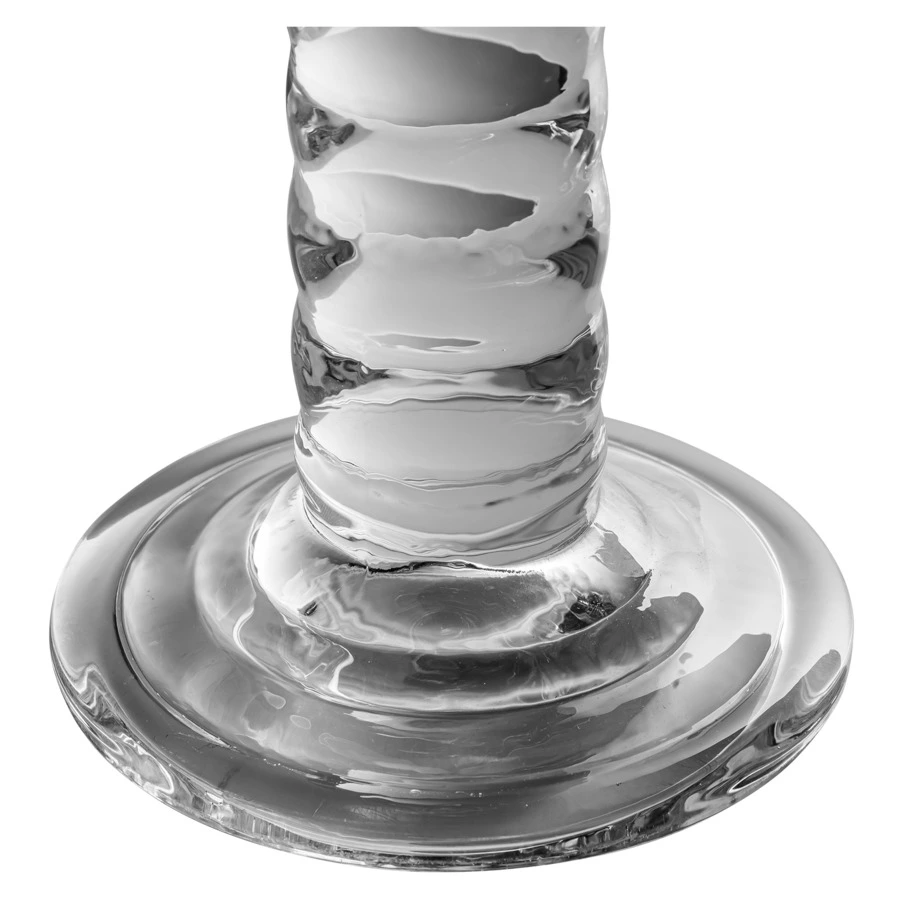 Подсвечник стеклянный Rasteli Лавина 19 см