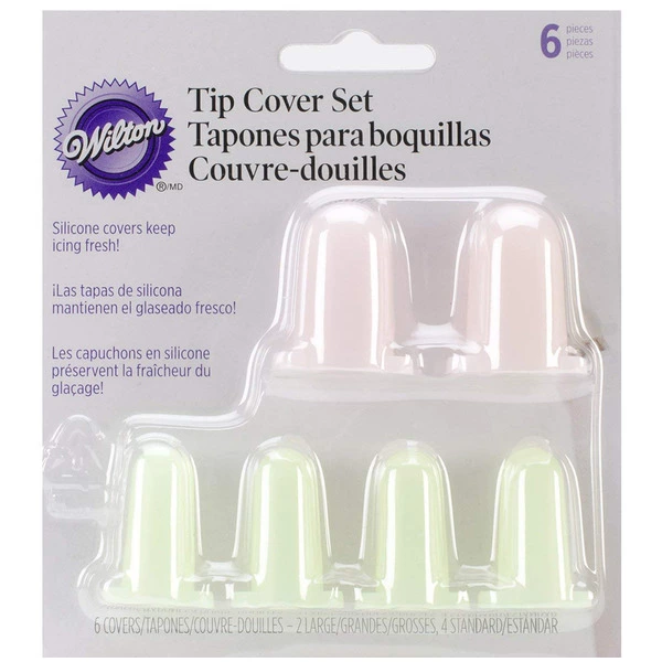 Набор крышек для кондитерских насадок Wilton, 6 шт, силикон