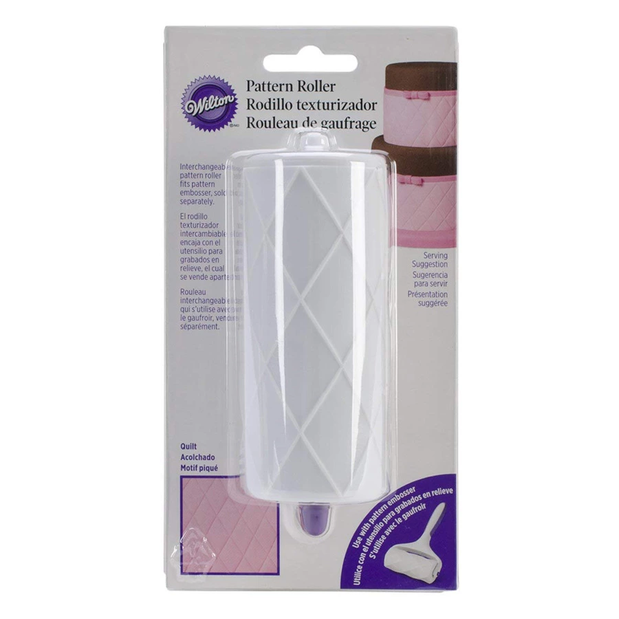 Валик для декора сменный Wilton 4,45х10,16 см, ромбы