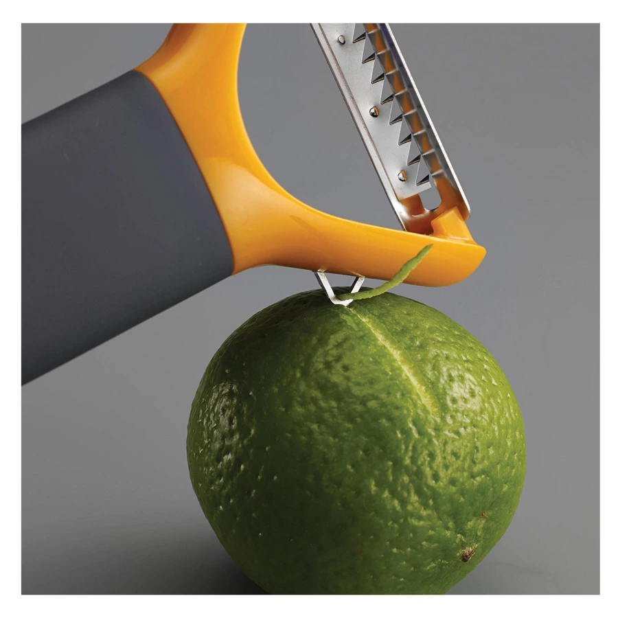 Овощечистка с горизонтальным зубчатым лезвием "Julienne"