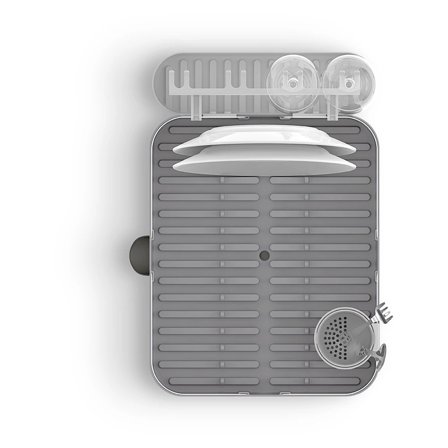 Сушилка для посуды "Holster" (серый)