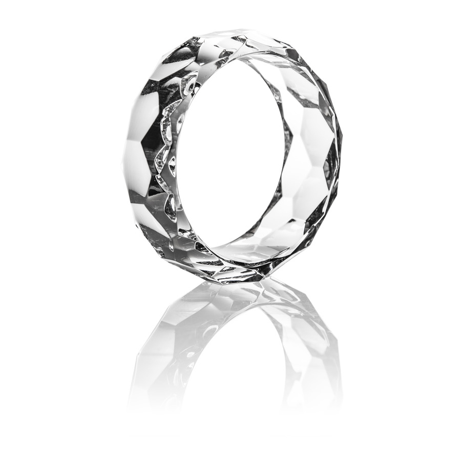 Кольцо для салфеток Avdeev Crystal, хрусталь стопка для водки avdeev crystal по капельке 25 мл хрусталь
