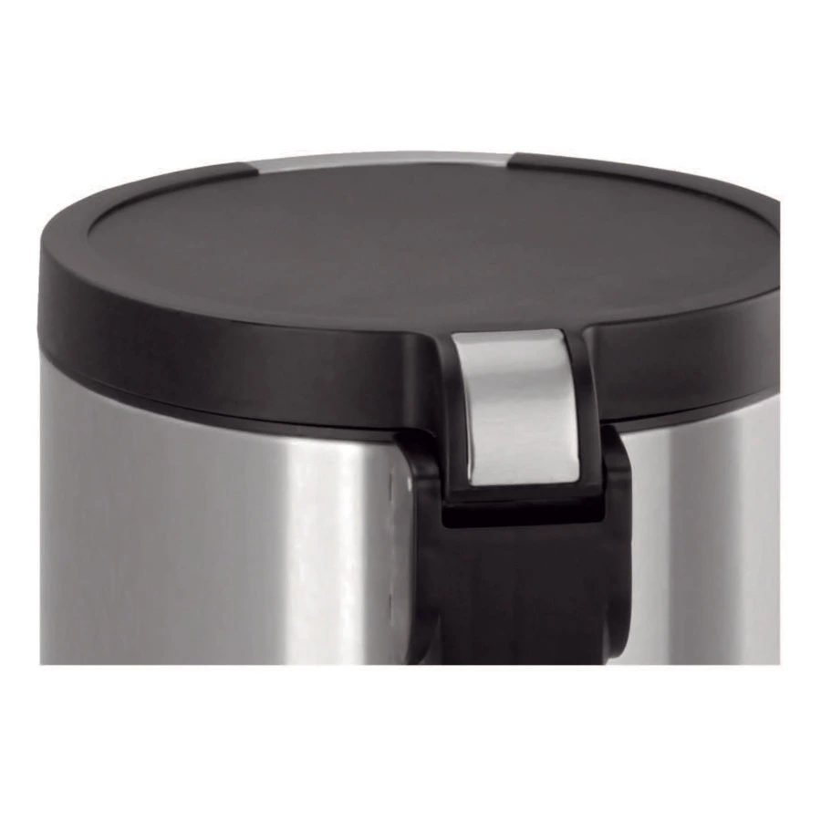 Ведро для мусора с педалью EKO Artistic 5 л, сталь нержавеющая