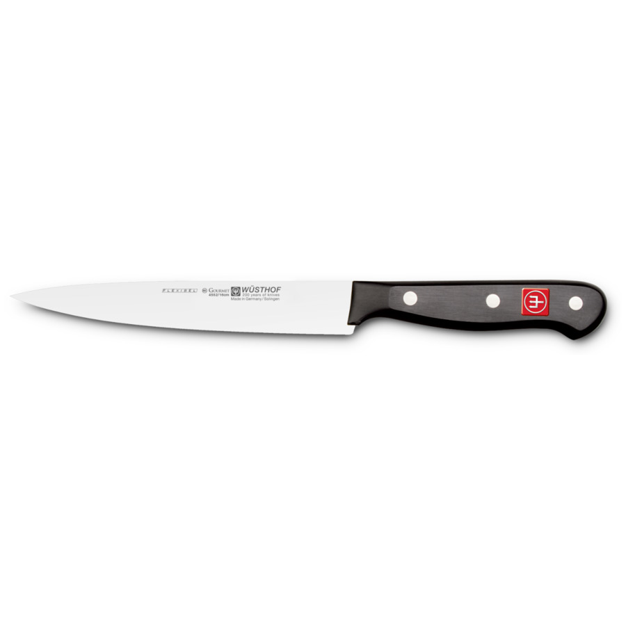 Нож филейный Wuesthof Gourmet 16 см, сталь молибден-ванадиевая