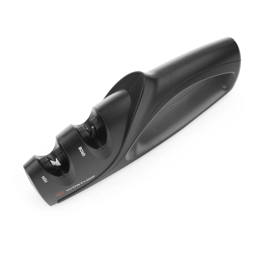 Точилка для ножей двухуровневая Wuesthof, 2 этапа заточки, абразив керамический