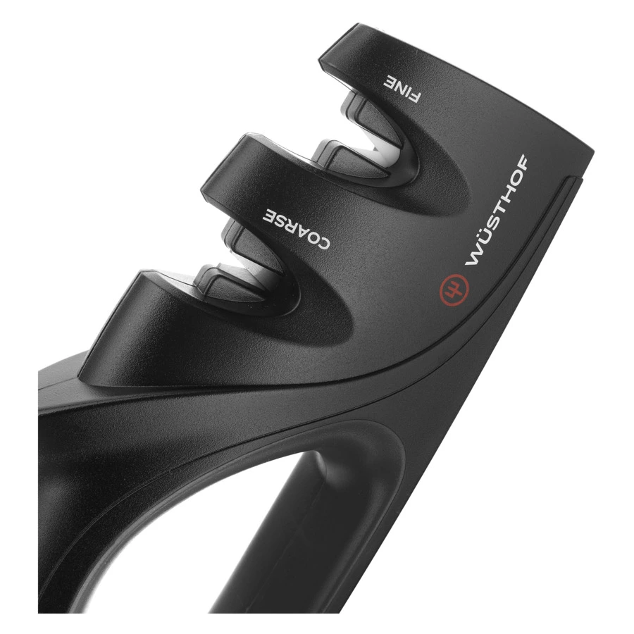 Точилка для ножей двухуровневая Wuesthof, 2 этапа заточки, абразив керамический