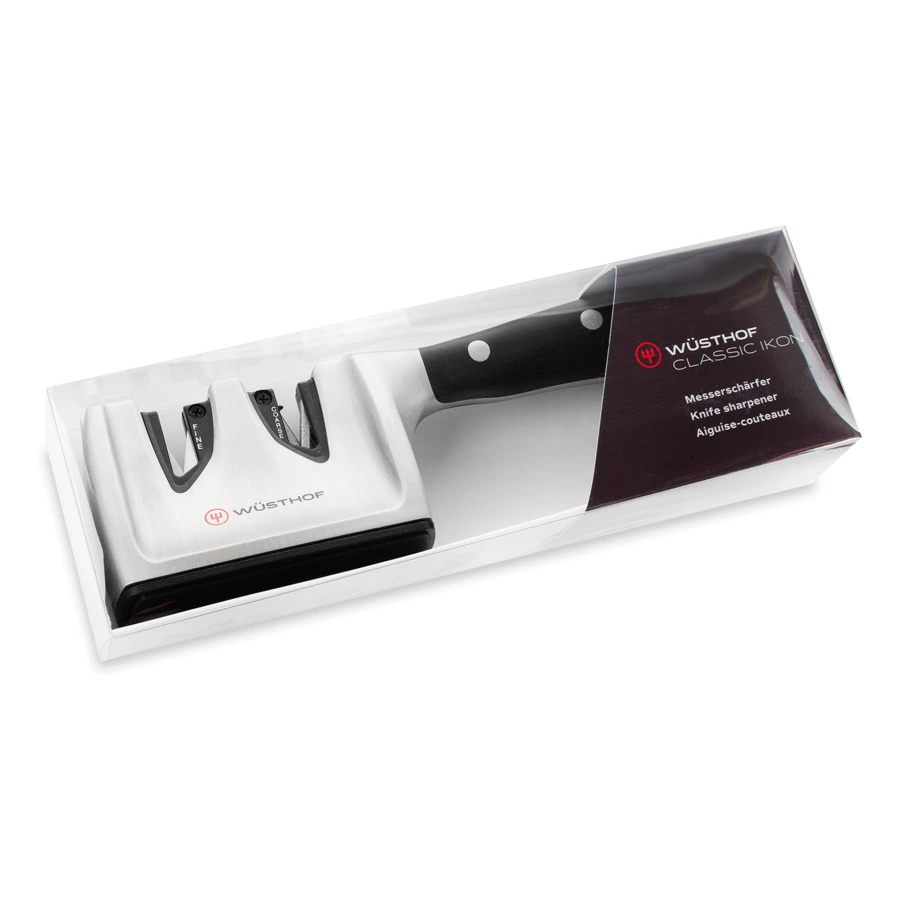 Точилка для ножей Wuesthof Ikon, 2 этапа заточки, керамический абразив