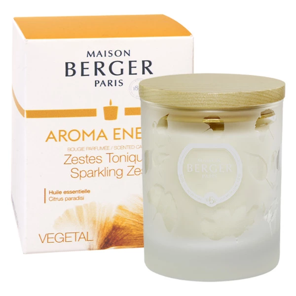 Свеча ароматическая Maison Berger Энергия 180 гр