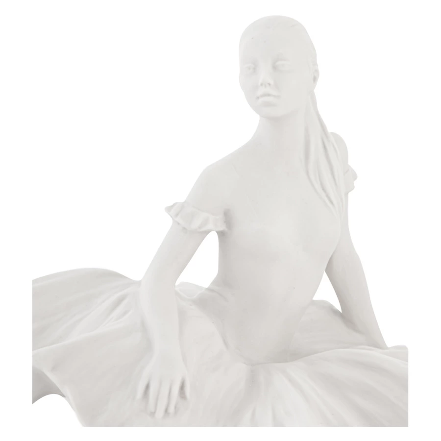 Скульптура ИФЗ В пачке Белый, бисквит, фарфор твердый