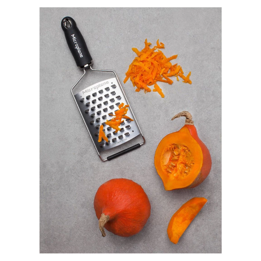 Терка ультра-крупная Microplane Gourmet 31см, ручка soft touch, черная