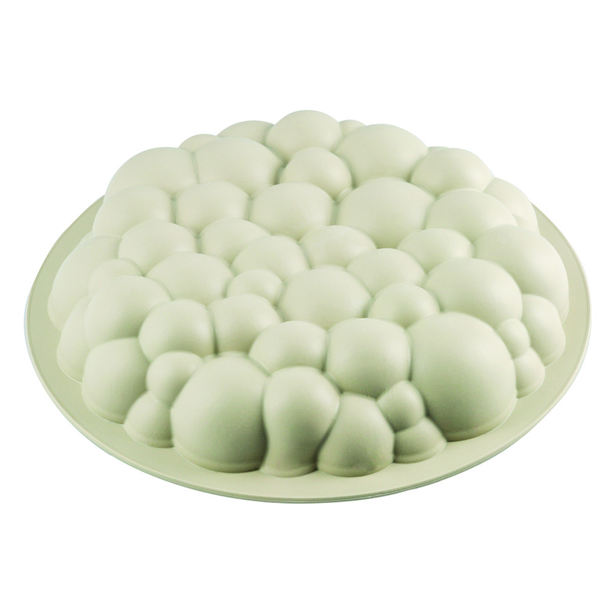 Форма для выпечки муссового 3D торта Silikomart Пузырьки Д22хН5,5см, силикон