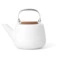 Чайник заварочный с ситечком Viva Scandinavia Nicola 1,2 л, фарфор твердый, белый