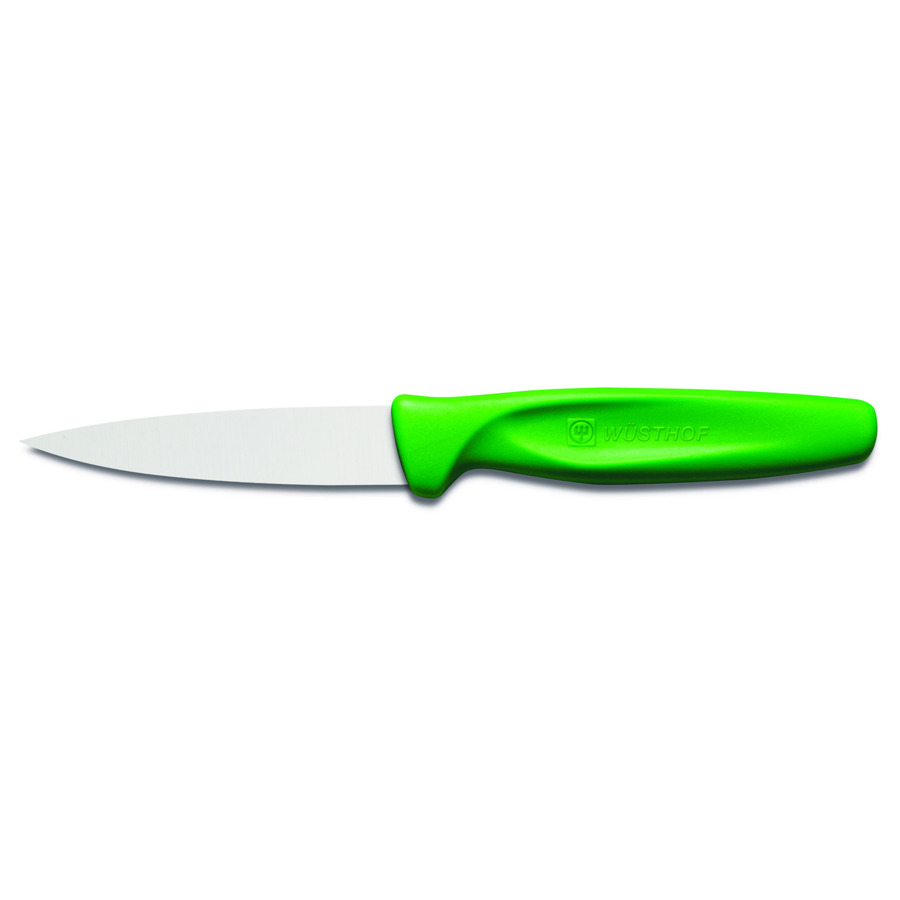 Нож для овощей WUESTHOF Sharp Fresh Colourful 8см, рукоятка зелёная нож для стейка tefal fresh kitchen 11 см k1220805