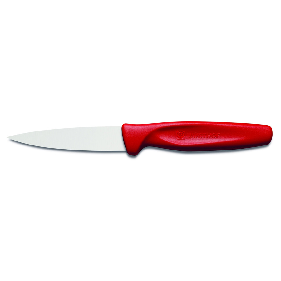 Нож для овощей WUESTHOF Sharp Fresh Colourful 8см, рукоятка красная ножницы кухонные для пиццы click 9851 gipfel
