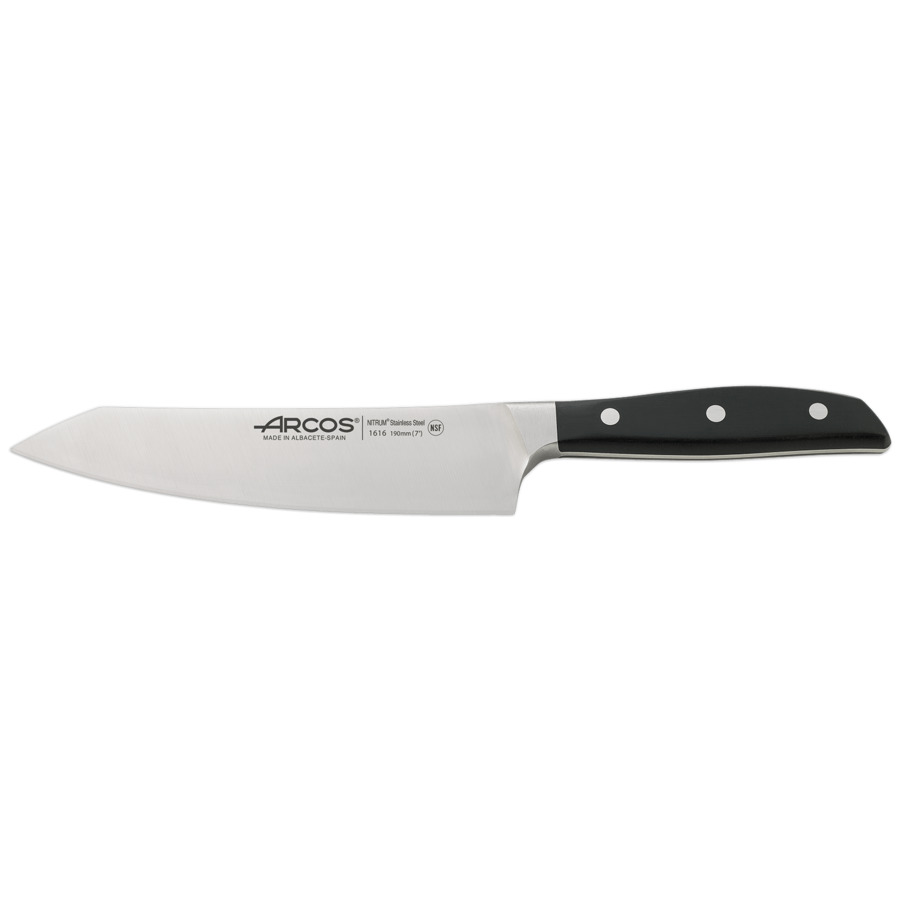 Нож кухонный Кирицуке Arcos Manhattan 19см, кованая сталь кухонный нож arcos manhattan 161400