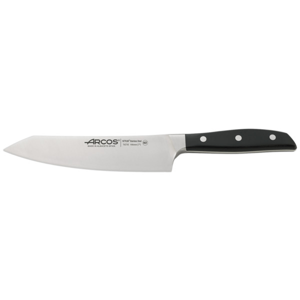 Нож кухонный Кирицуке Arcos Manhattan 19см, кованая сталь