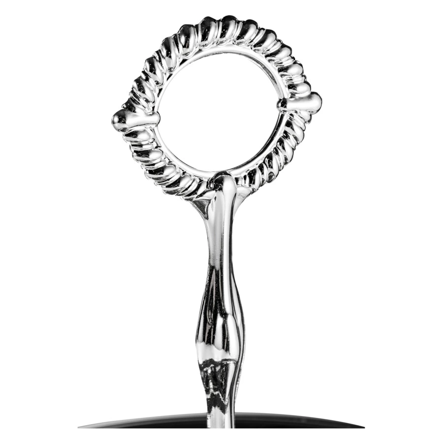 Блюдо двухъярусное Queen Anne 24 см, сталь, посеребрение