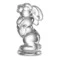 Фигурка ГХЗ Зайчик, хрусталь