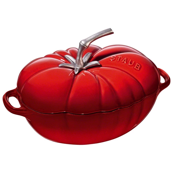 Кокот Staub La Cocotte Помидор 25см, 2,9 л, чугун, красный