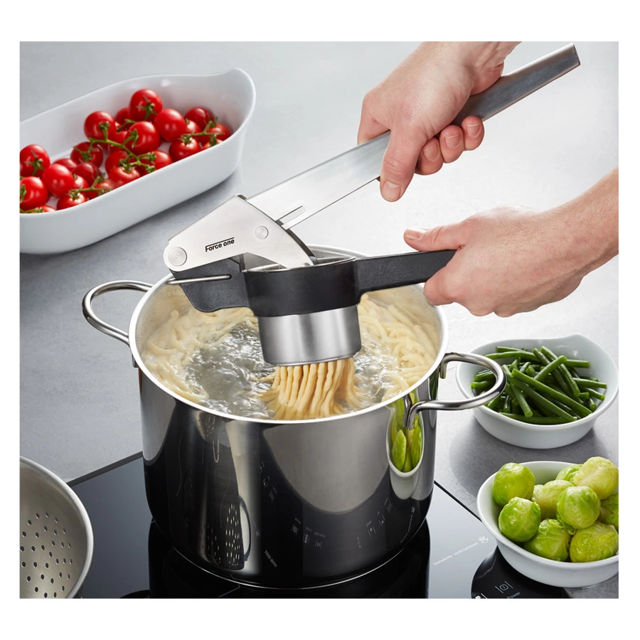 Пресс для картофеля, лапши и соков Gefu Форс Уан, сталь нержавеющая