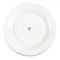 Тарелка обеденная ИФЗ Скарлетт 2 Стандартная 2, 27 см, фарфор костяной, белый костяной