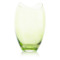Ваза для цветов Bohemia Crystal Гондола 25,5 см, стекло, зеленая