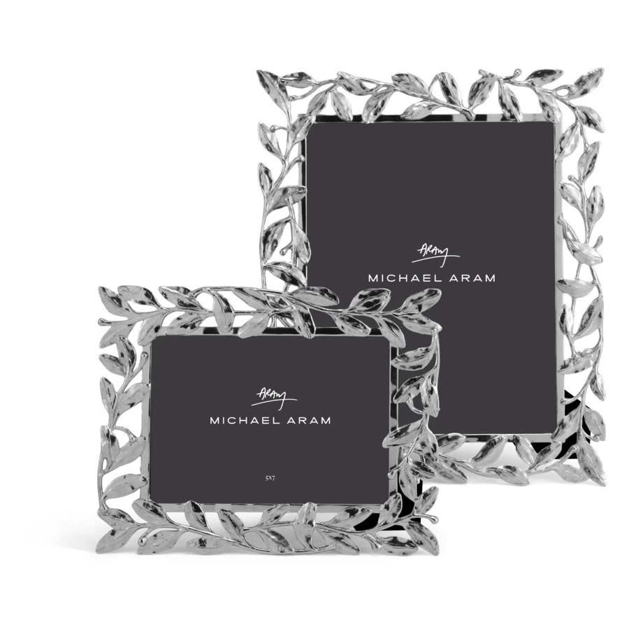 Рамка для фото Michael Aram Лавровый лист 20х25 см, сталь нержавеющая