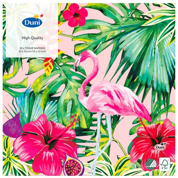 Салфетки 3-сл 33х33см ALOHA FLORAL