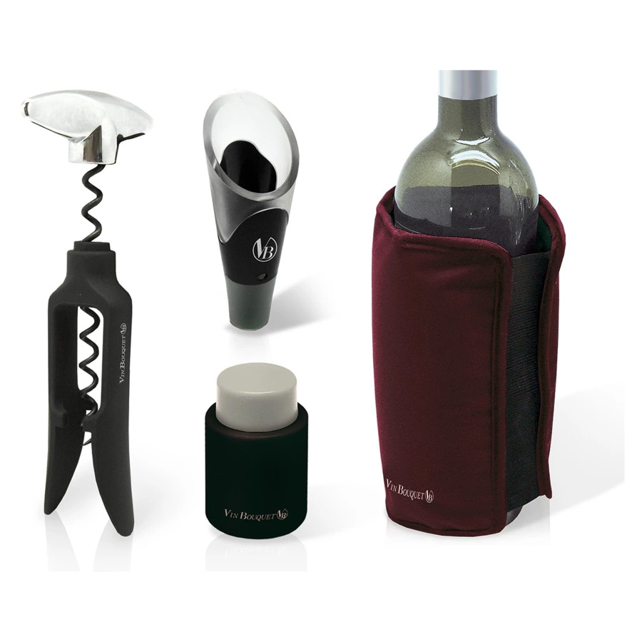 Набор для вина из 4 предметов Vin Bouquet