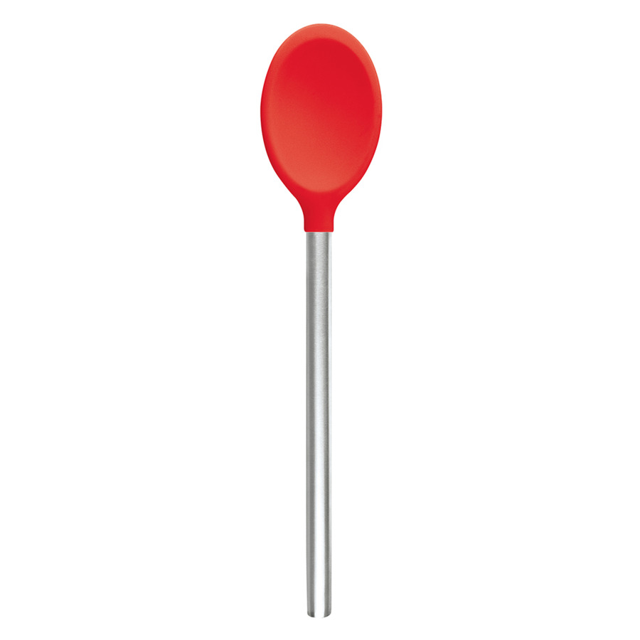 Ложка для смешивания Тovolo 30 см (красная), силикон, стальная ручка
