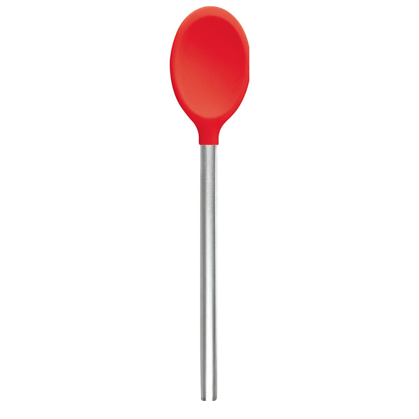 Ложка для  смешивания Тovolo 30 см (красная), силикон, стальная ручка