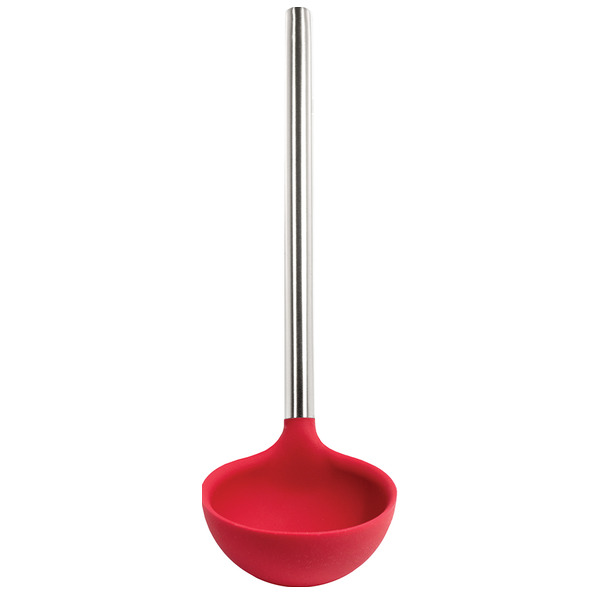 Половник Tovolo 31 см (красный), силикон, стальная ручка