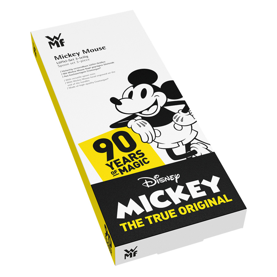 Набор ложек детских WMF Mickey Mouse, 3 шт, сталь нержавеющая, п/к