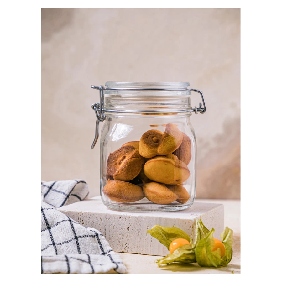 Банка с защелкивающейся крышкой Bormioli Rocco Fido 750 мл, стекло