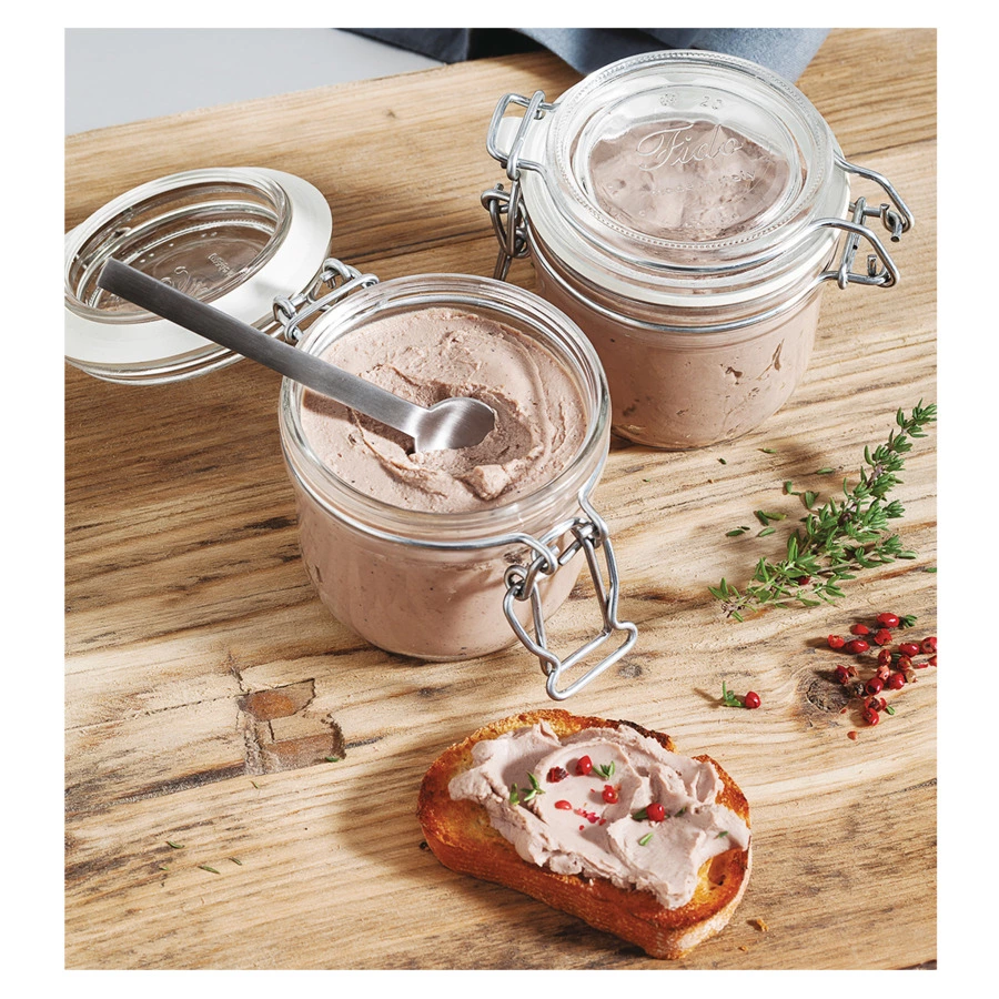 Банка с защелкивающейся крышкой Bormioli Rocco Fido 125 мл, стекло