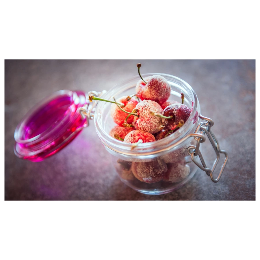 Банка с защелкивающейся крышкой Bormioli Rocco Fido 125 мл, стекло