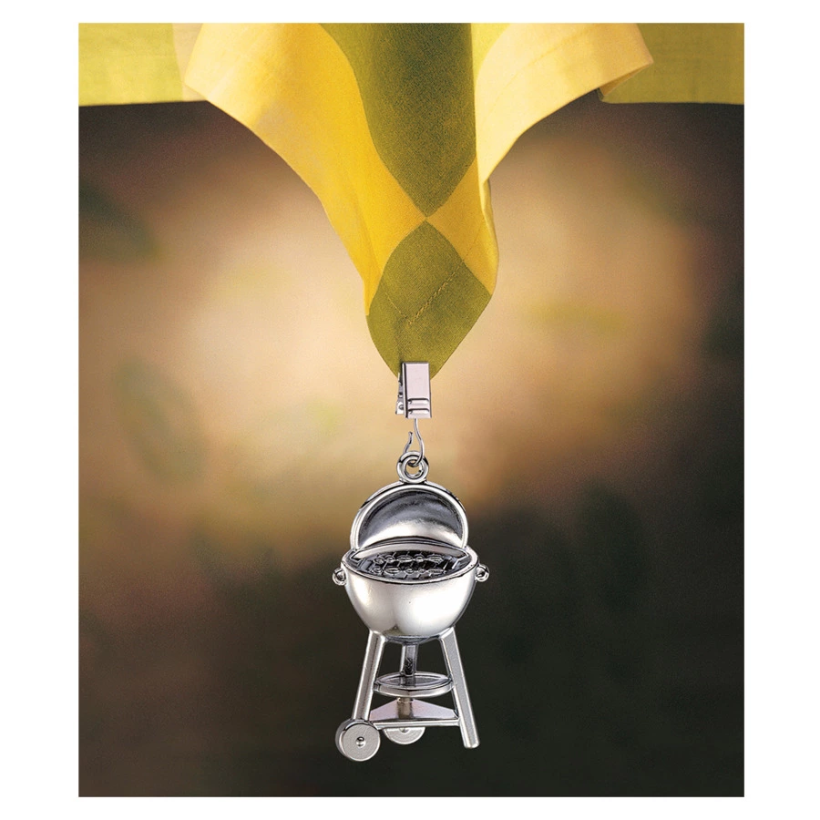 Набор утяжелителей для скатерти Prodyne Барбекю 22х3х15 см, 4 шт, металл