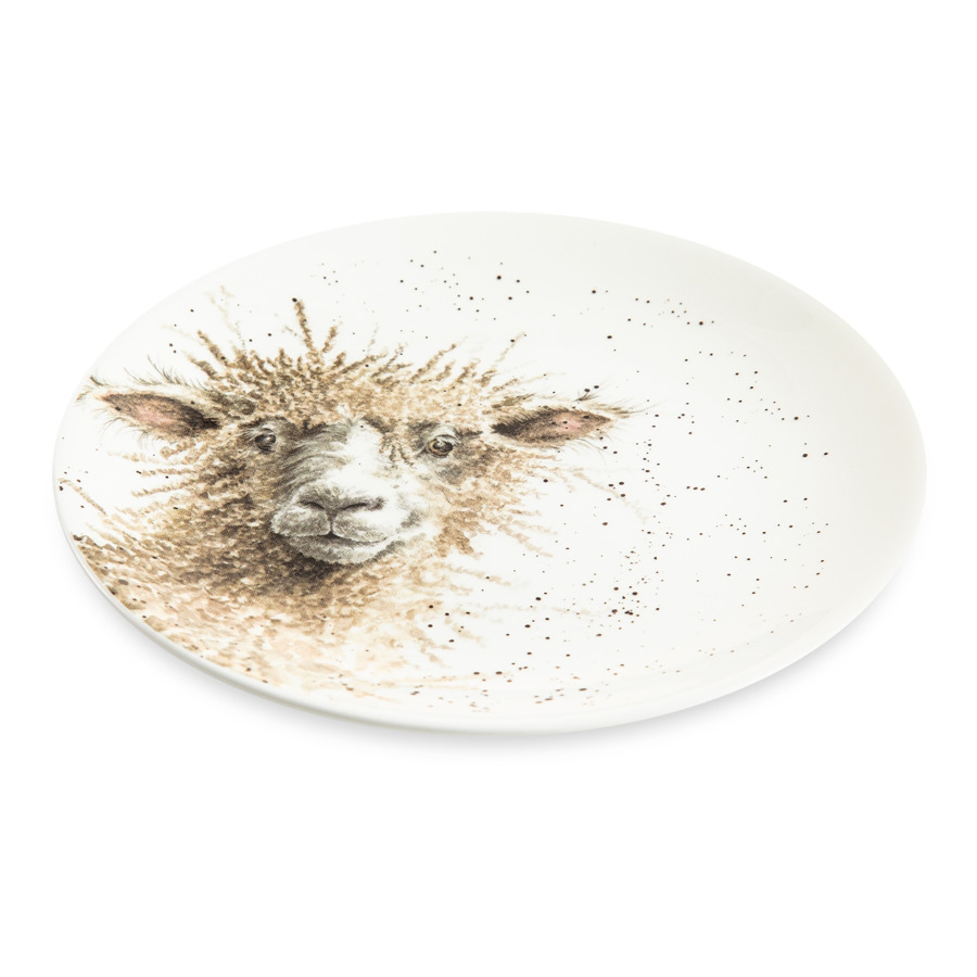 Тарелка десертная Royal Worcester Забавная фауна Овца 16,5 см