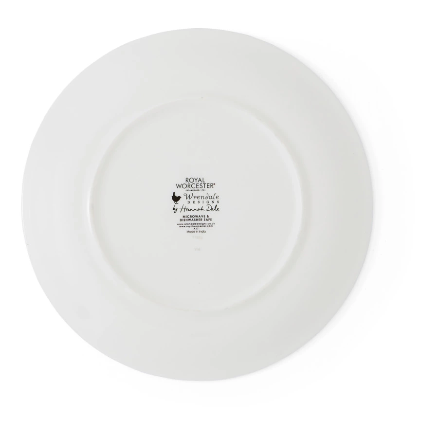 Тарелка закусочная Royal Worcester Забавная фауна Белка 20 см, фарфор костяной