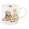 Кружка Royal Worcester Забавная фауна Преданный лабрадор 310 мл, фарфор костяной