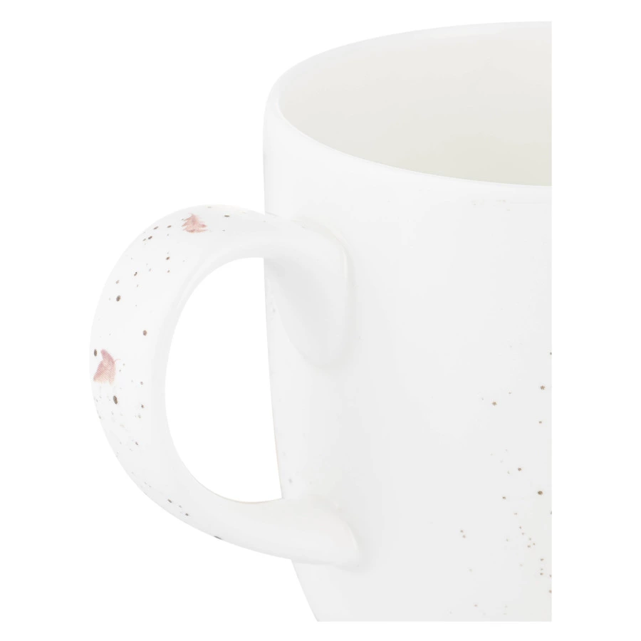 Кружка Royal Worcester Забавная фауна Преданный лабрадор 310 мл, фарфор костяной