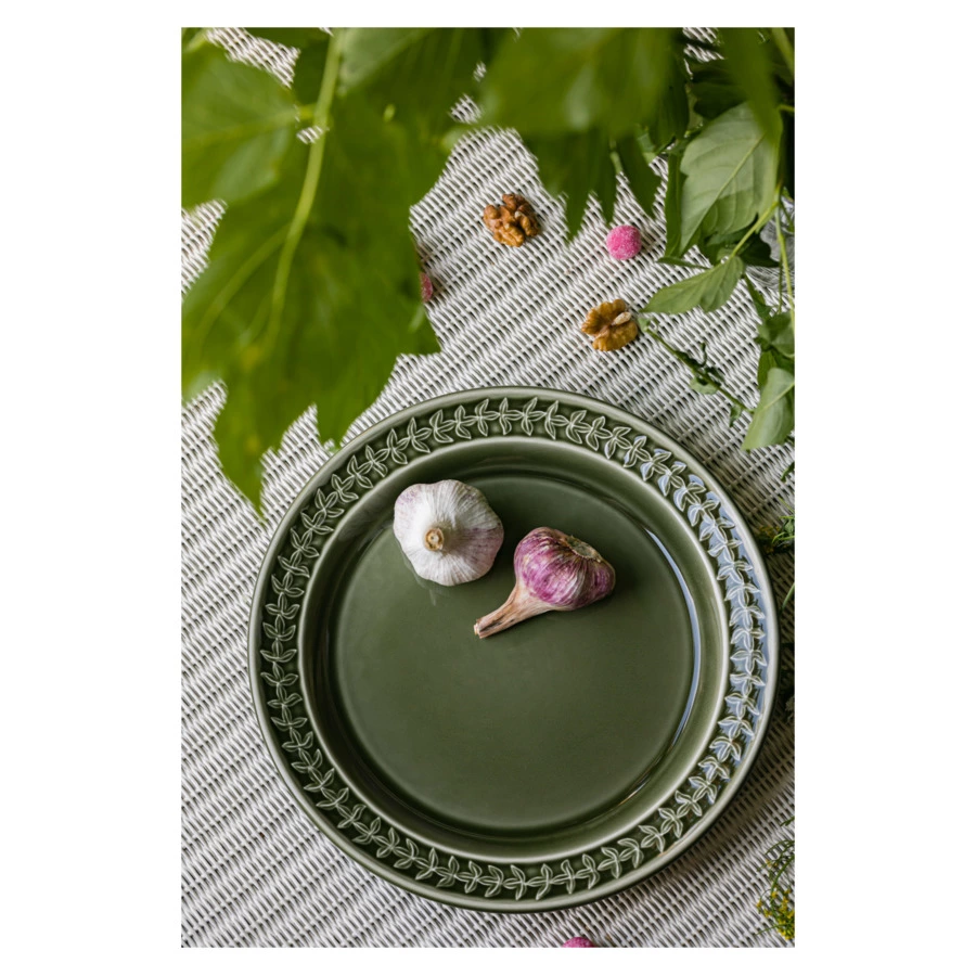 Тарелка обеденная Portmeirion Ботанический сад.Гармония 27 см, темно-зеленая